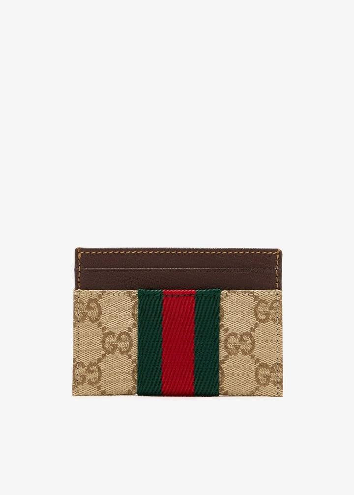 GG web card case 876043 FAF8R8547 GUCCI 
