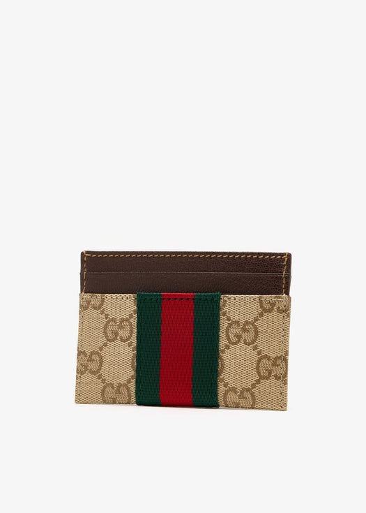 GG web card case 876043 FAF8R8547 GUCCI 