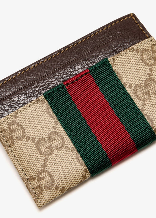 GG web card case 876043 FAF8R8547 GUCCI 