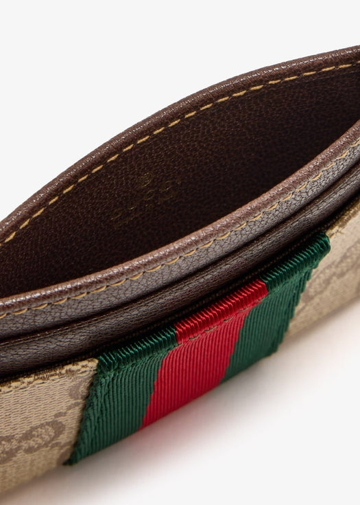 GG web card case 876043 FAF8R8547 GUCCI 