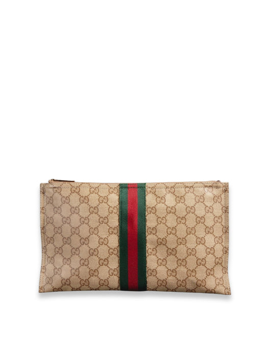 Large pouch with Web 876054 FAF8R8547 GUCCI 
