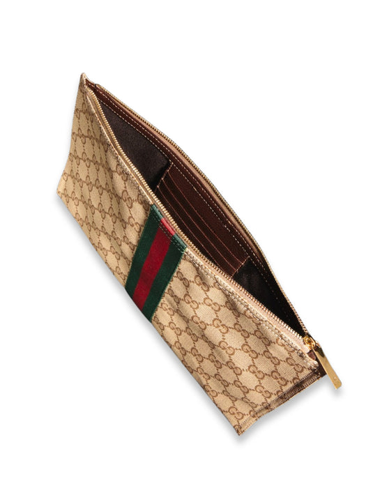 Large pouch with Web 876054 FAF8R8547 GUCCI 