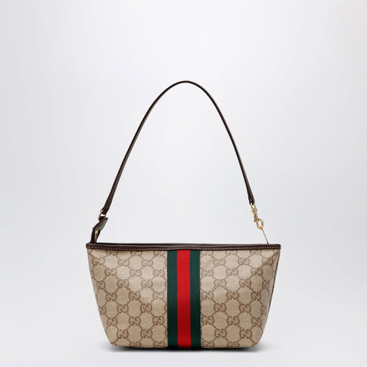 Small pouch with strap and Web 876055 FAF8R 8547 GUCCI 