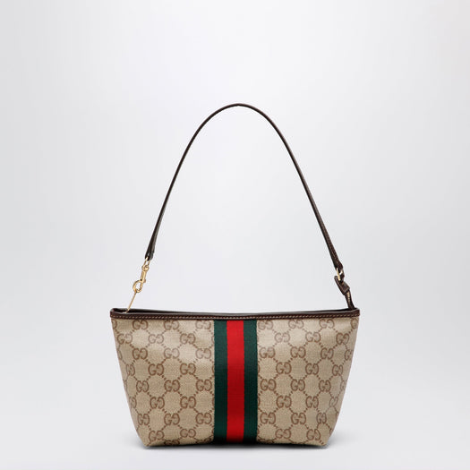 Small pouch with strap and Web 876055 FAF8R 8547 GUCCI 