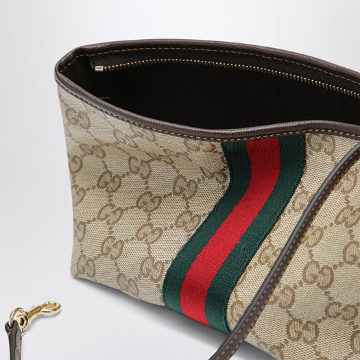 Small pouch with strap and Web 876055 FAF8R 8547 GUCCI 