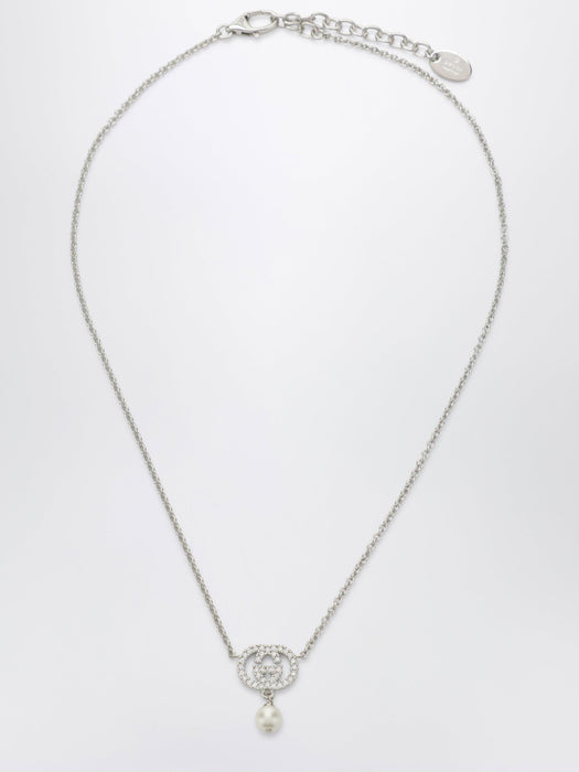 GG necklace with crystals and pearls A00095 J9740 8524 GUCCI 