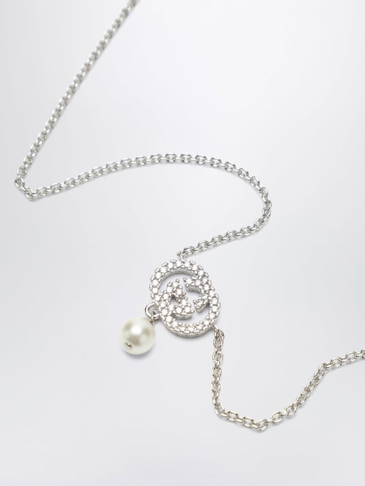 GG necklace with crystals and pearls A00095 J9740 8524 GUCCI 