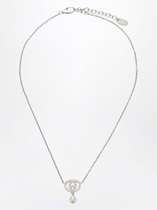 GG necklace with crystals and pearls A00095 J9740 8524 GUCCI 
