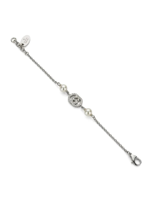 Crystal and pearl bracelet A0009D J9740 8524 GUCCI 