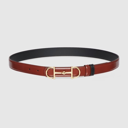 Reversible belt with Horsebit buckle A001V4 AAGRJ 2043 GUCCI 