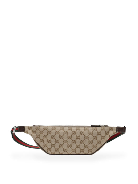 Flatpack Small Brown GG Fabric Belt Bag A00230 FAGBV 9653 GUCCI 