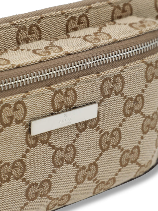 Flatpack Small Brown GG Fabric Belt Bag A00230 FAGBV 9653 GUCCI 