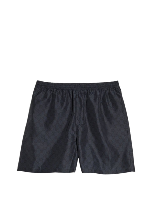 Printed polyester poplin swim shorts A003M7 XHALN 1120 GUCCI 