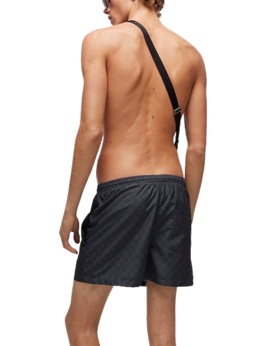 Printed polyester poplin swim shorts A003M7 XHALN 1120 GUCCI 