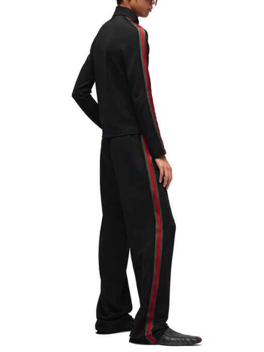 Viscose jersey sportswear pants with Web A003QI XJHZO 1000 GUCCI 