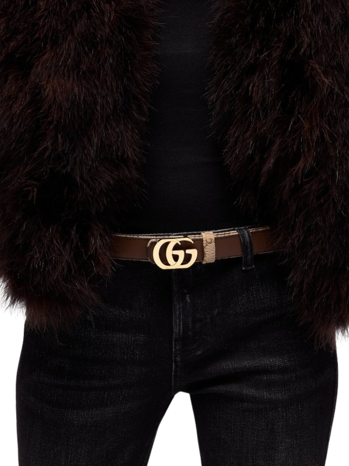 Cut GG Marmont thin belt A005SN CAAB19536 GUCCI 