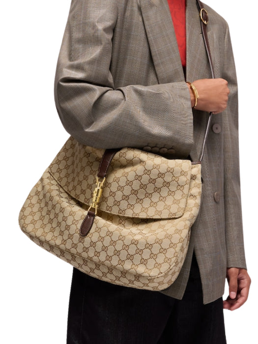 Jackie Flap large crossbody bag A005ZI FAGGX 9651 GUCCI 