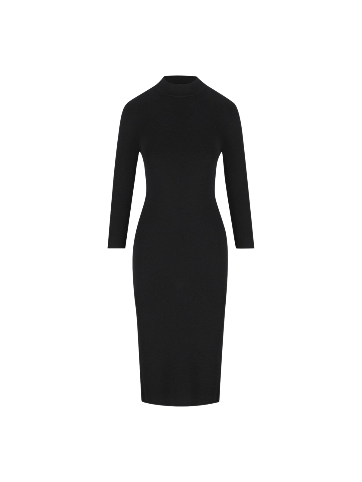 Fine rib knit wool dress with Horsebit A0064Y XKFS21043 GUCCI 