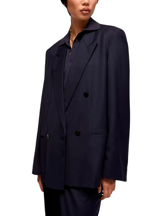 Light wool double-breasted jacket A0068Z ZAVMD4294 GUCCI 