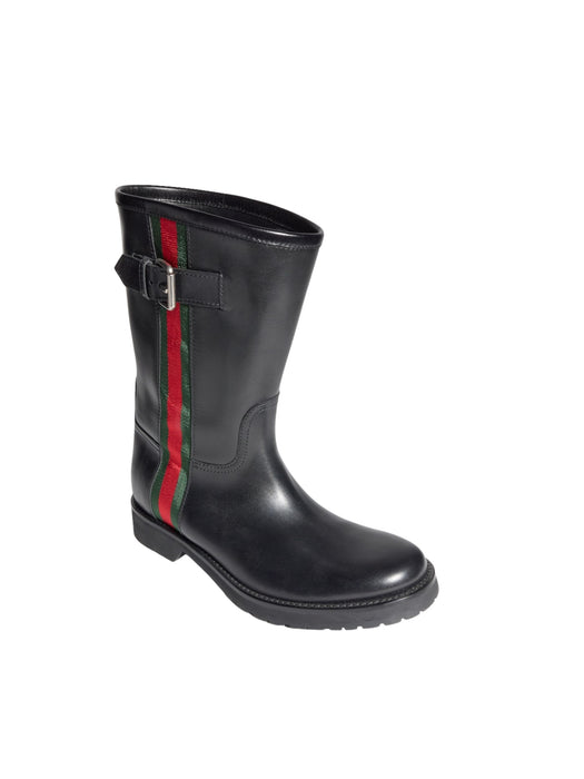 Men's boot with Web<BR/> A006FS AAHEX1060 GUCCI 