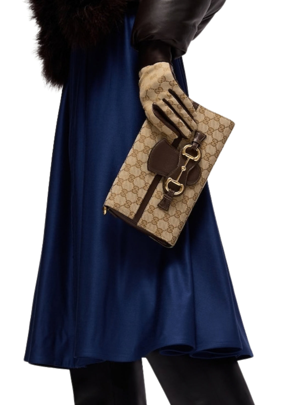 Horsebit Ristretto medium shoulder bag A006KQ FAGGX9651 GUCCI 
