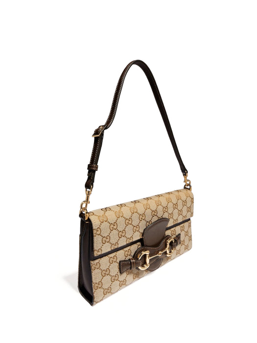 Horsebit Ristretto medium shoulder bag A006KQ FAGGX9651 GUCCI 