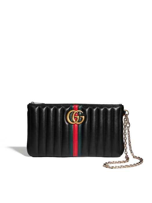 GG Marmont pouch with strap A006X2 AAG8N1068 GUCCI 
