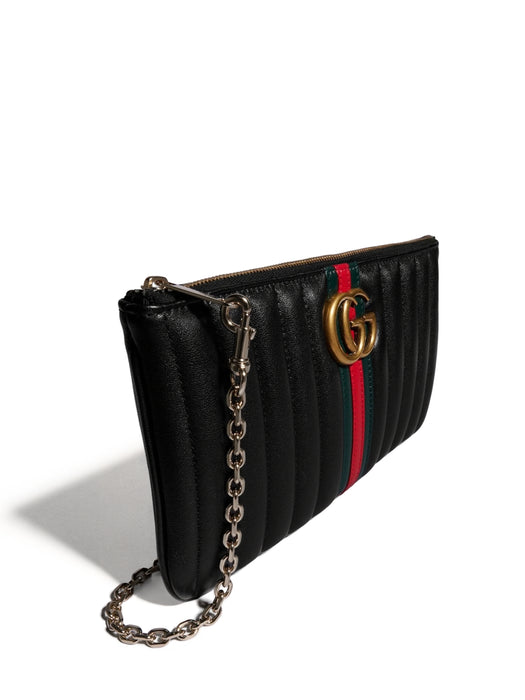 GG Marmont pouch with strap A006X2 AAG8N1068 GUCCI 
