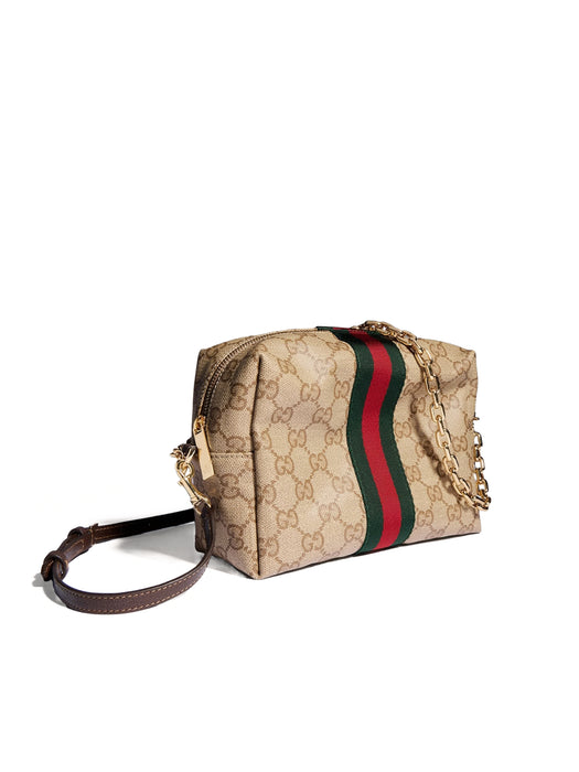 Mini camera bag with Web A006XF FAF8R 8547 GUCCI 