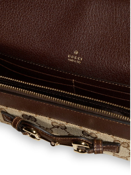 Wallet on chain with Horsebit A006YU FAGH89651 GUCCI 
