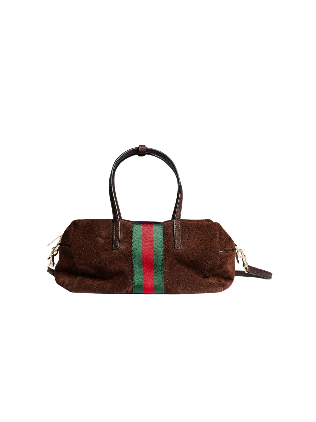 Small boston bag with Web A0070T AAHCC 2147 GUCCI 