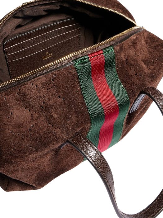 Small boston bag with Web A0070T AAHCC 2147 GUCCI 