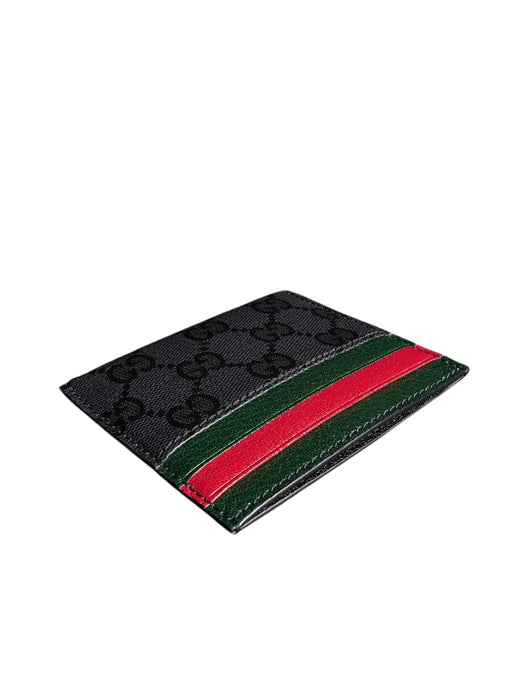 Card case with Web card slots A0071B FAGI8 1081 GUCCI 