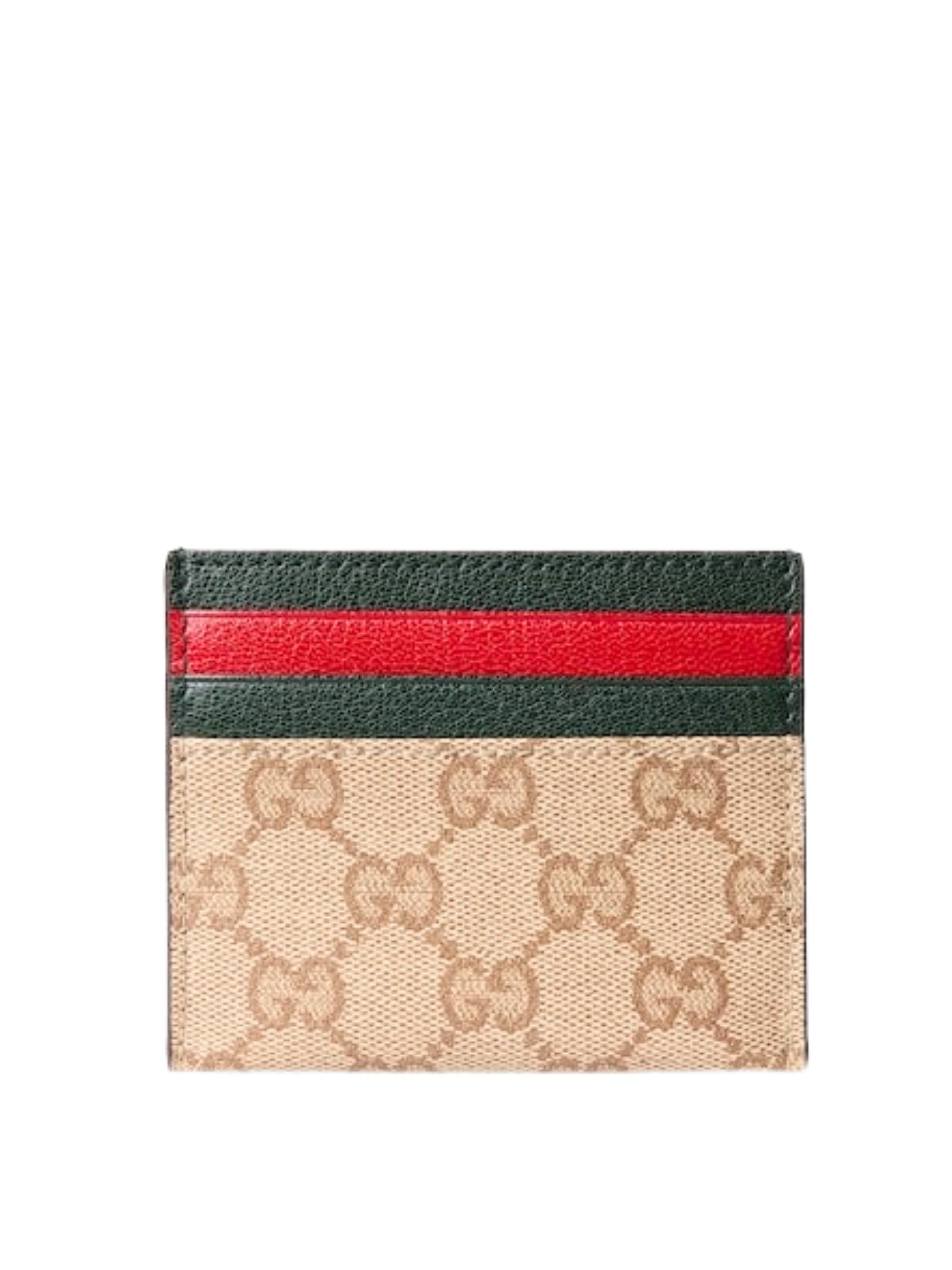 Card case with multicolor slots A00727 FAGI89656 GUCCI 