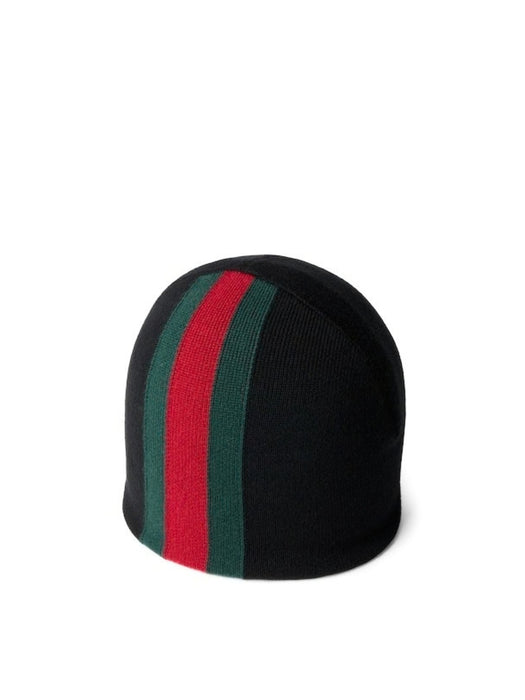Wool hat with Web A007FI 4GALH 1066 GUCCI 