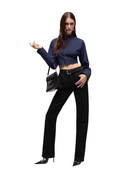 Pinstripe cotton poplin shirt A007UX ZAVSW4632 GUCCI 