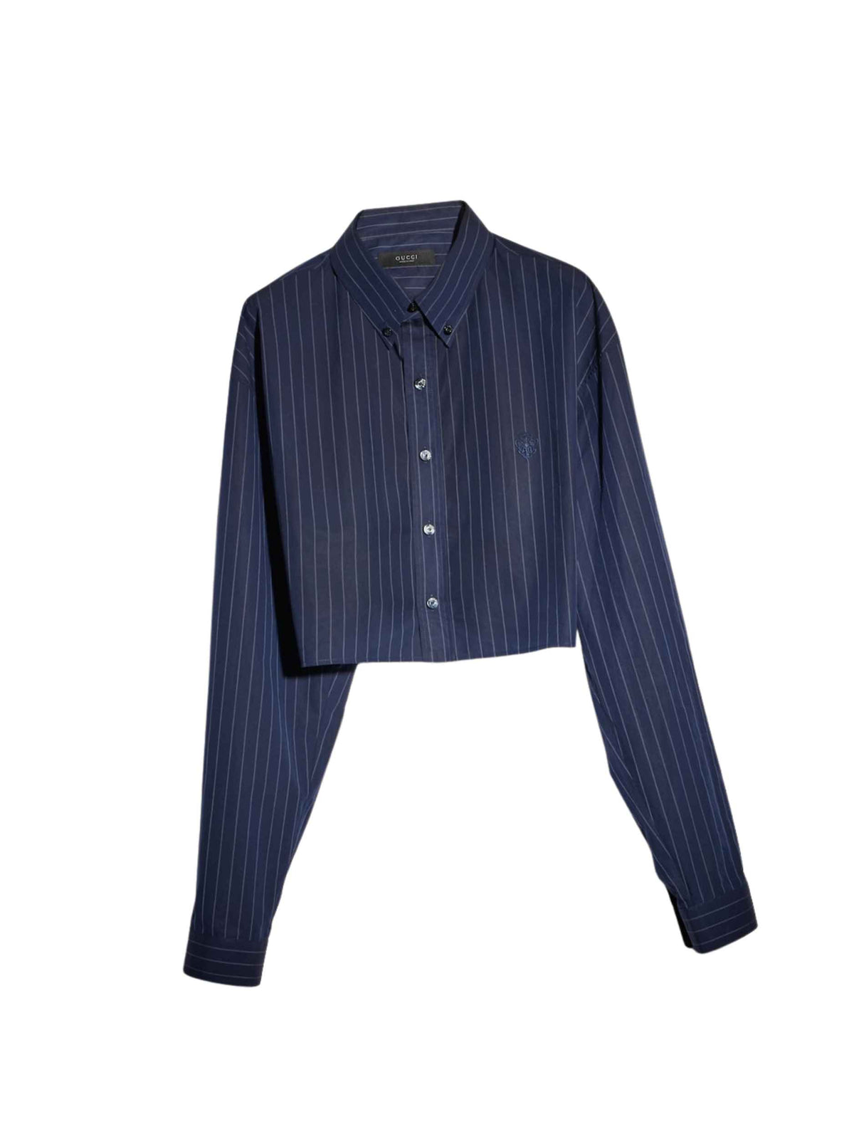 Pinstripe cotton poplin shirt A007UX ZAVSW4632 GUCCI 