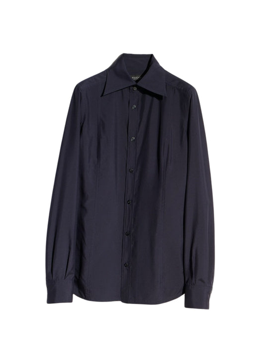 Silk poplin shirt A007YM ZAVRW4440 GUCCI 