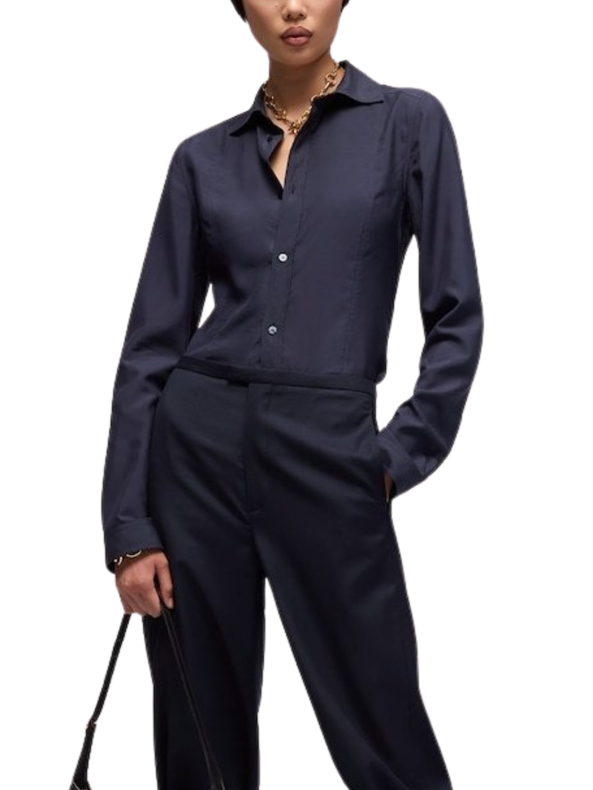 Silk poplin shirt A007YM ZAVRW4440 GUCCI 