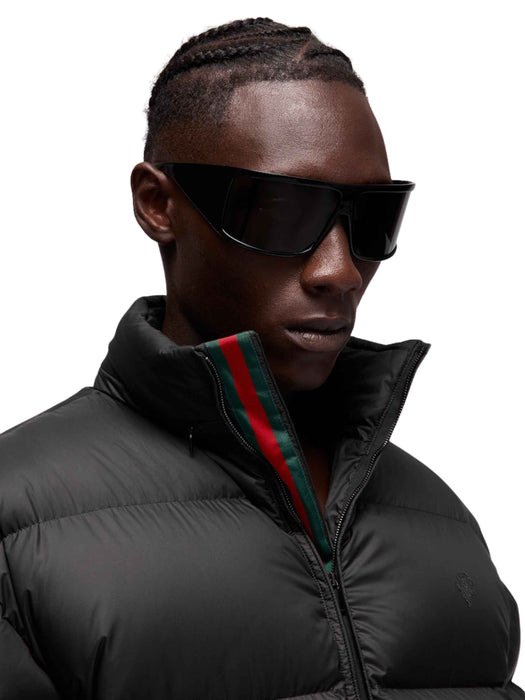 Lightweight padded polyester zip jacket A0090H ZAVMJ 1000 GUCCI 