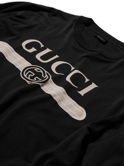 Cotton jersey T-shirt with print A0095J XJH5Y1152 GUCCI 