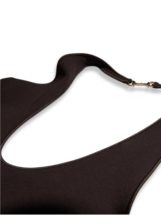 Viscose crêpe jersey dress with Horsebit A009MJ XUAPP2206 GUCCI 
