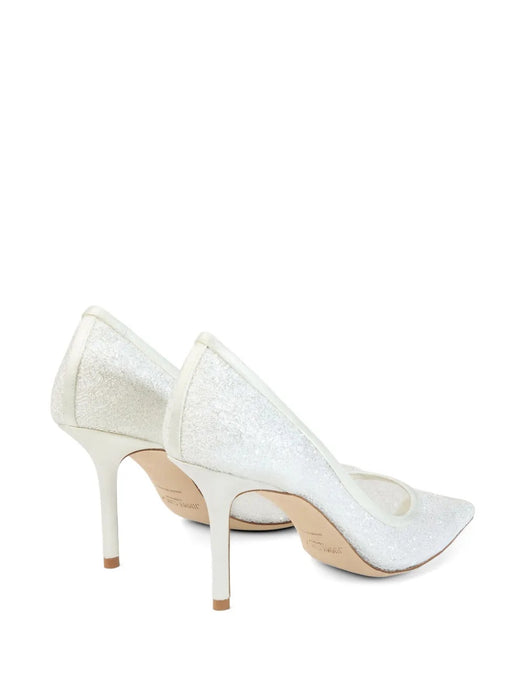 Love 85 pointed pumps LOVE 85 DLZIVORY JIMMY CHOO 