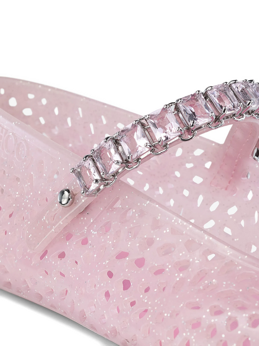 Cotton Candy Jelly Ballerina Flats THE JELLY NTXCOTTON CANDY/SILVER MIX/COTTON JIMMY CHOO 