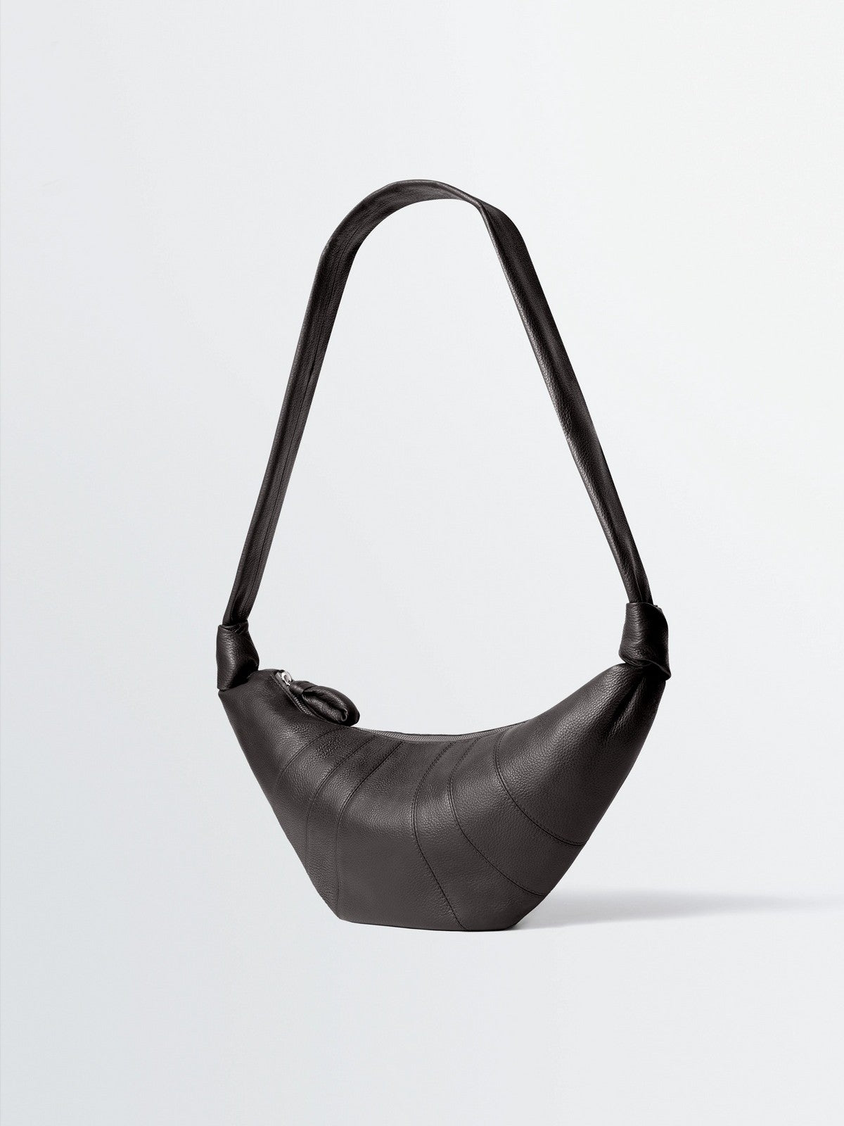 Medium Croissant crossbody bag BG0001 LL0018 DARK CHOCOLATE BR490 LEMAIRE 