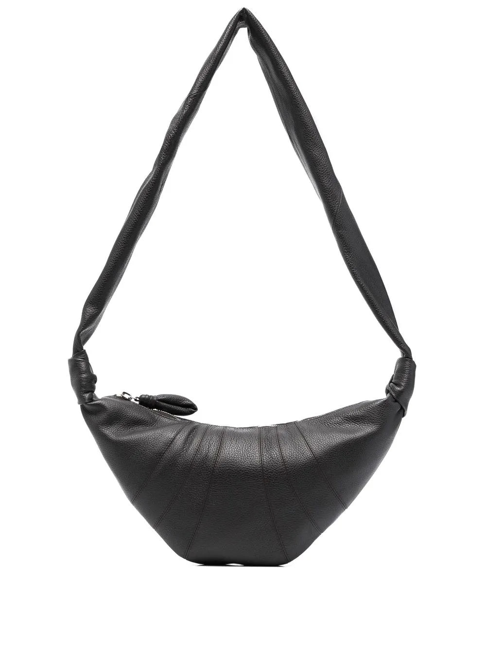 Small croissant cross body bag BG0003 LL0018BR490 DARK CHOCOLATE BR490 LEMAIRE 