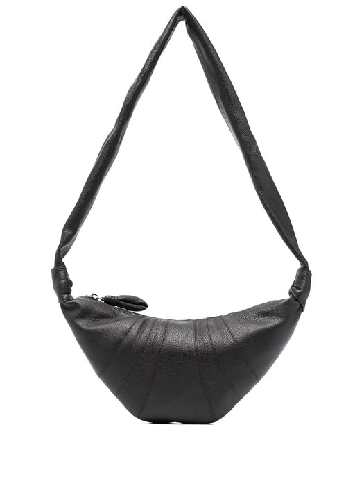 Small croissant cross body bag BG0003 LL0018BR490 DARK CHOCOLATE BR490 LEMAIRE 
