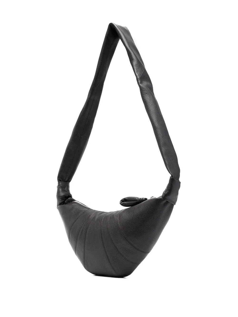 Small croissant cross body bag BG0003 LL0018BR490 DARK CHOCOLATE BR490 LEMAIRE 