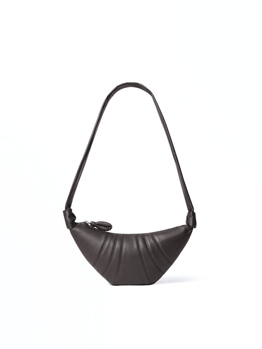 SMALL CROISSANT BAG IN LEATHER BG0003 LL095BR490 LEMAIRE 