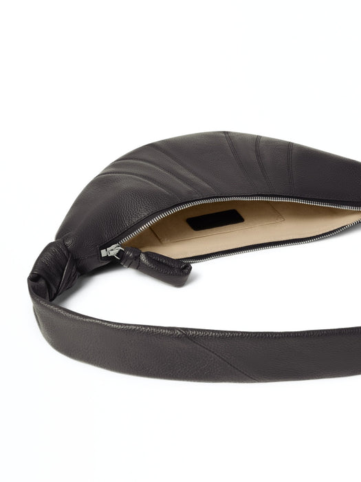 SMALL CROISSANT BAG IN LEATHER BG0003 LL095BR490 LEMAIRE 